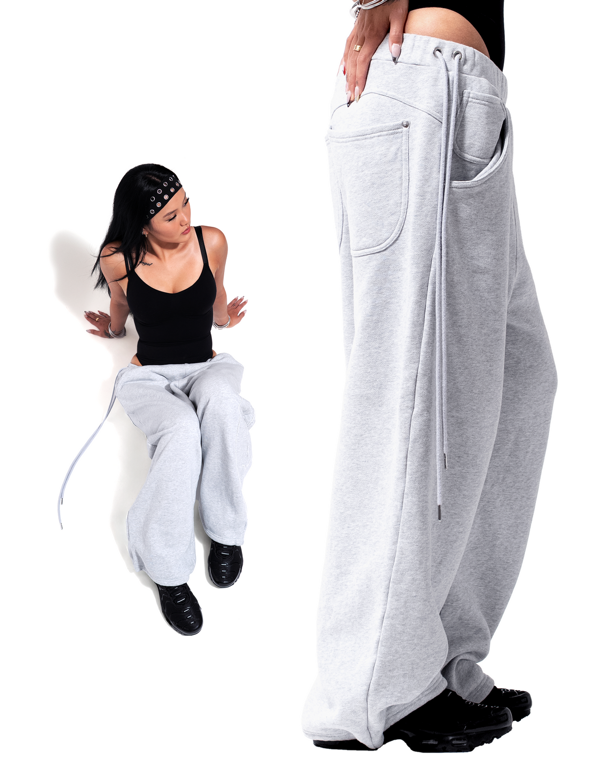 MAHNY GRAY SWEATS